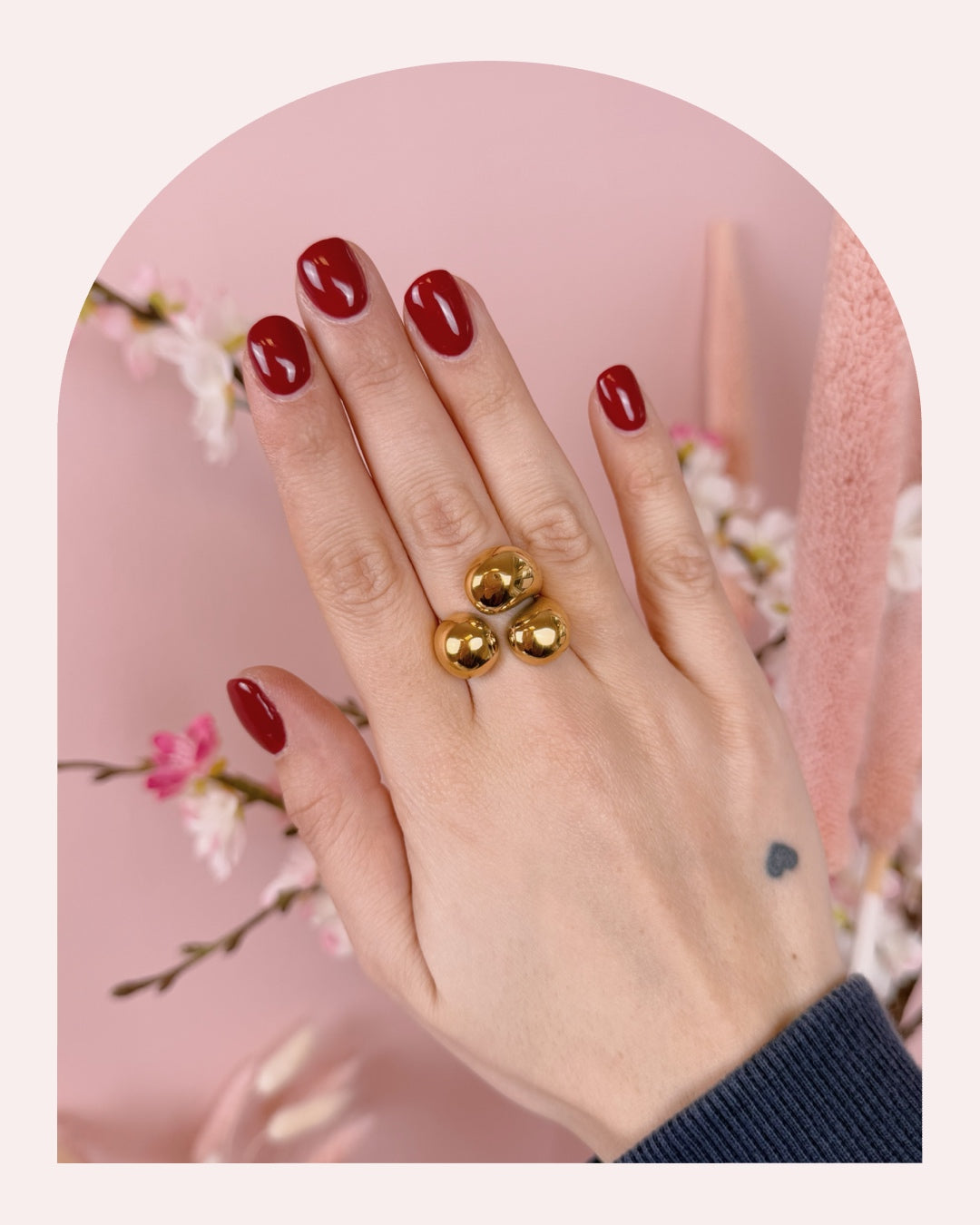Anello Triple Bold