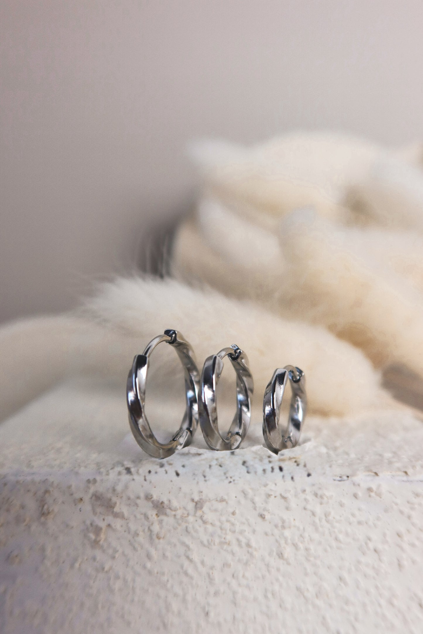 Orecchino Singolo Treccina