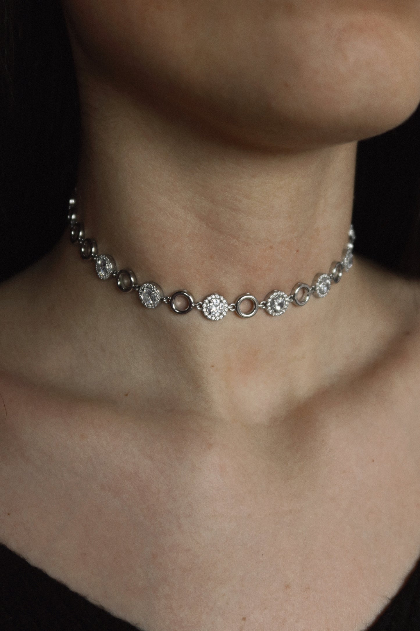Collana Choker Punti Luce
