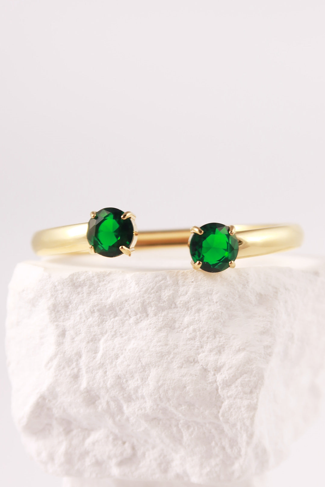 Bracciale Rigido Smeraldi