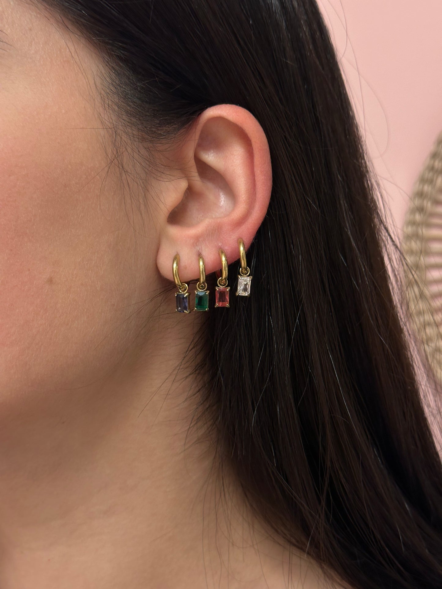 Hoop Singolo Baguette