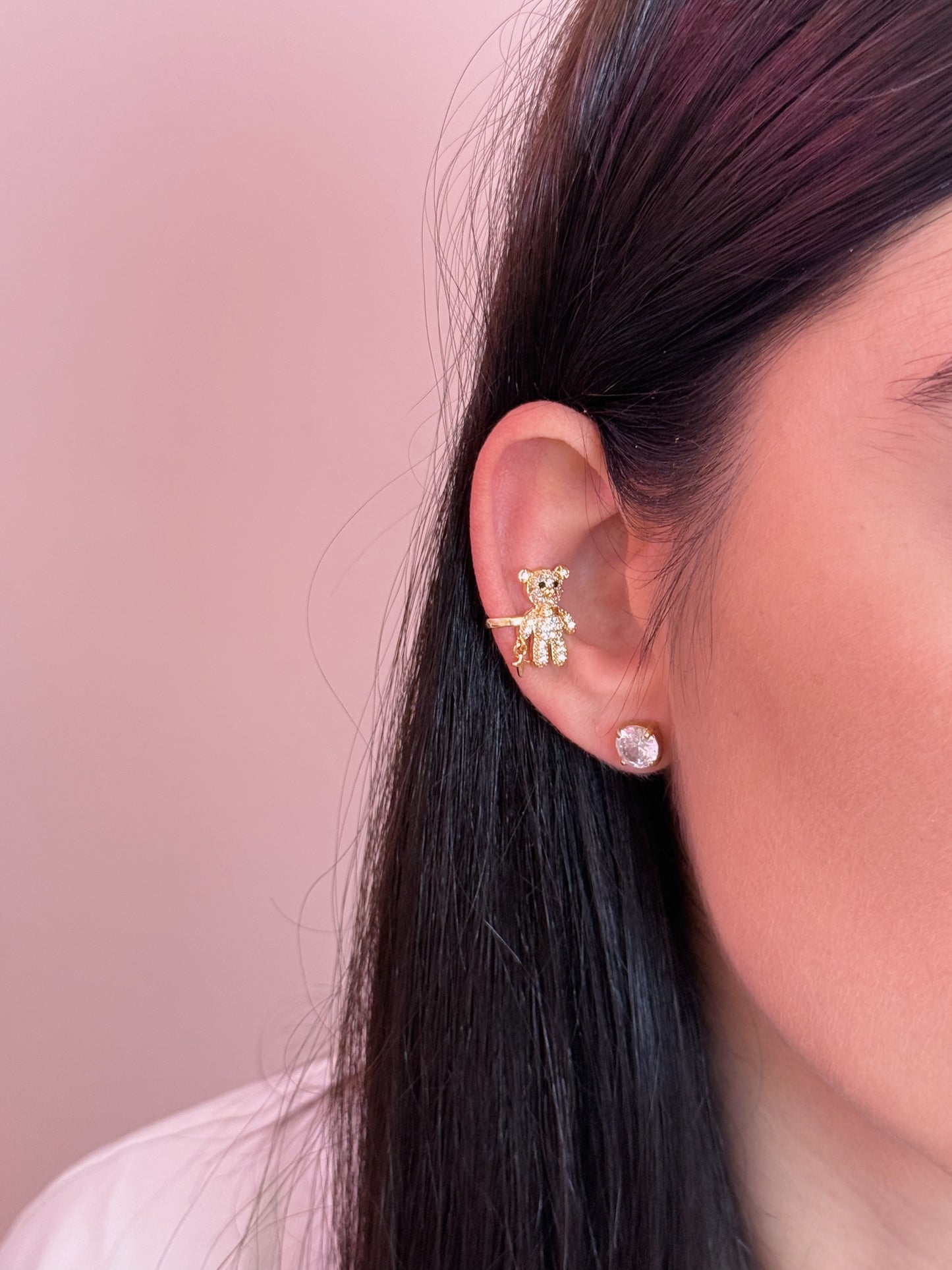 Earcuff Teddy Mascotte