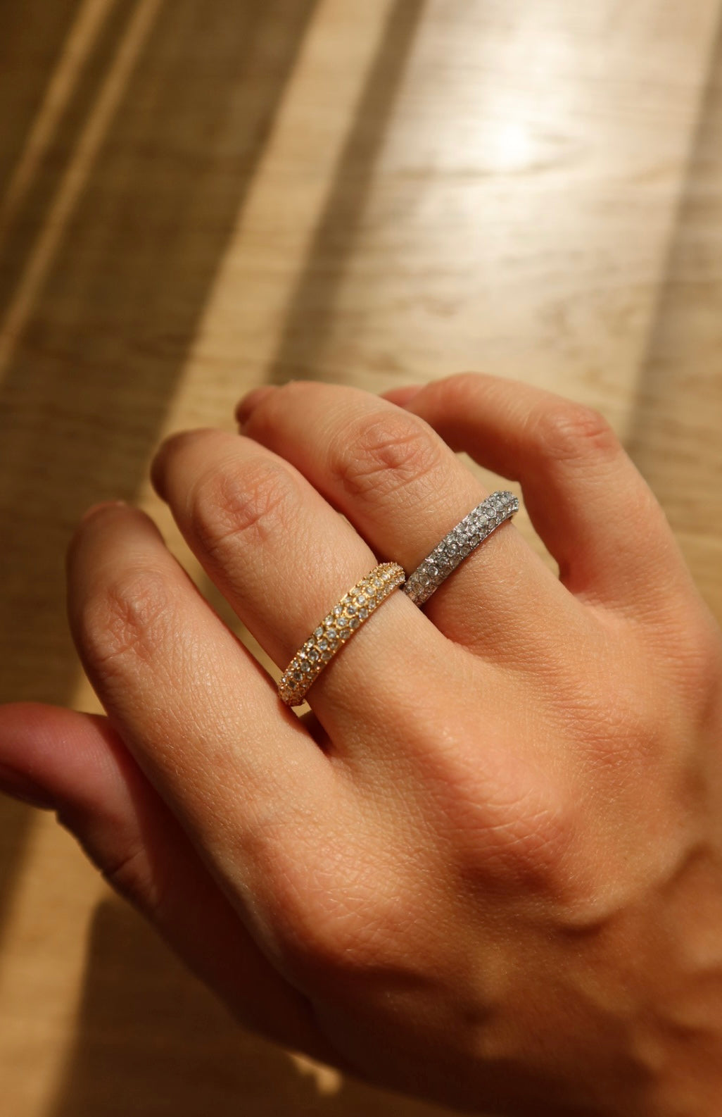 Anello Fedina Strass