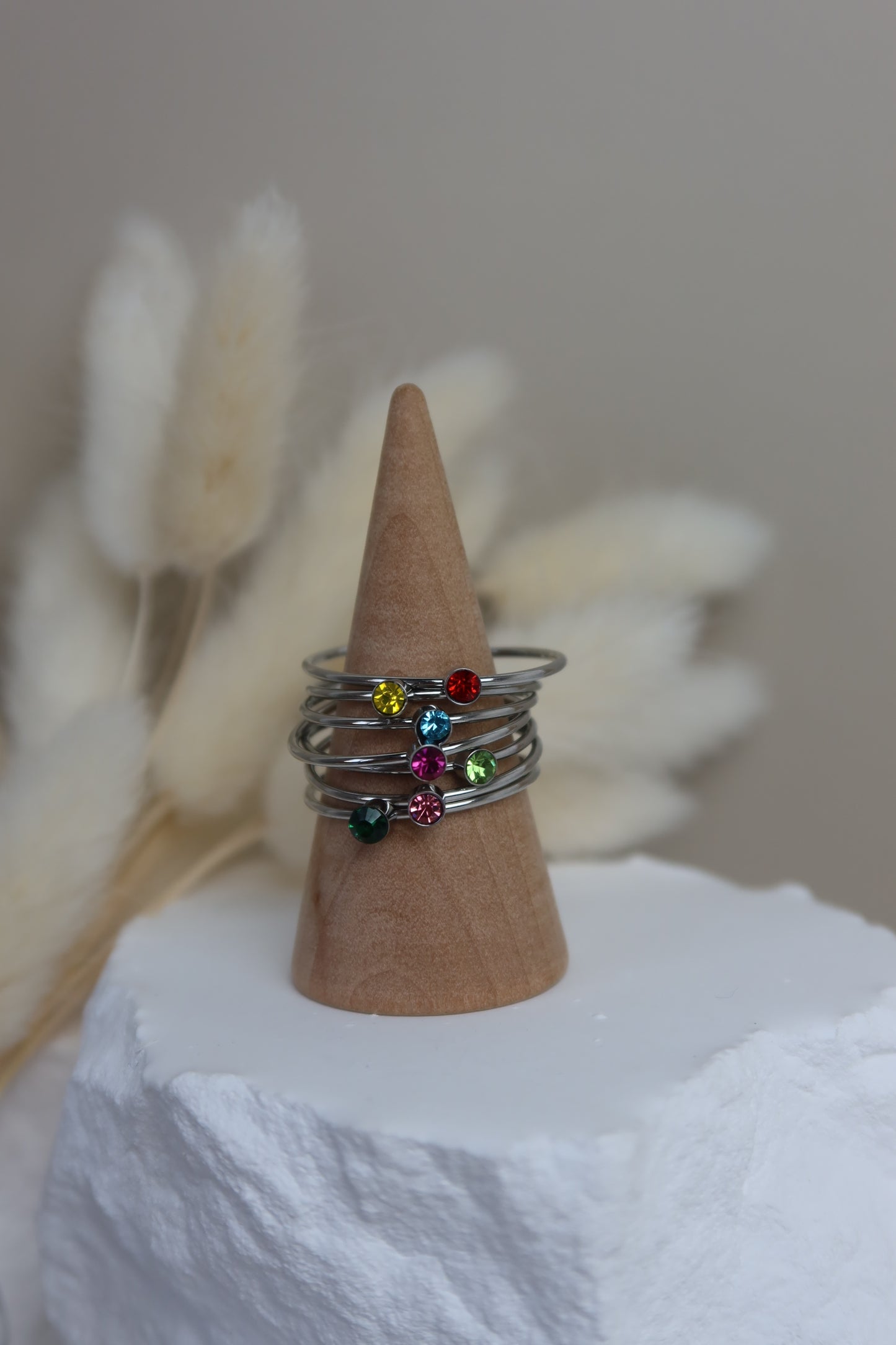 Anello Fedina Arcobaleno