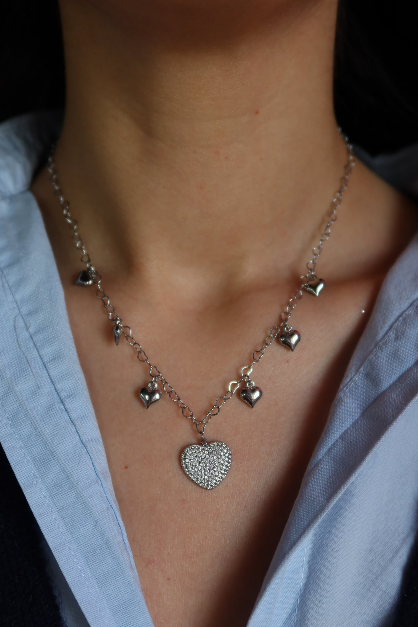 Collana Sonaglio Cuori