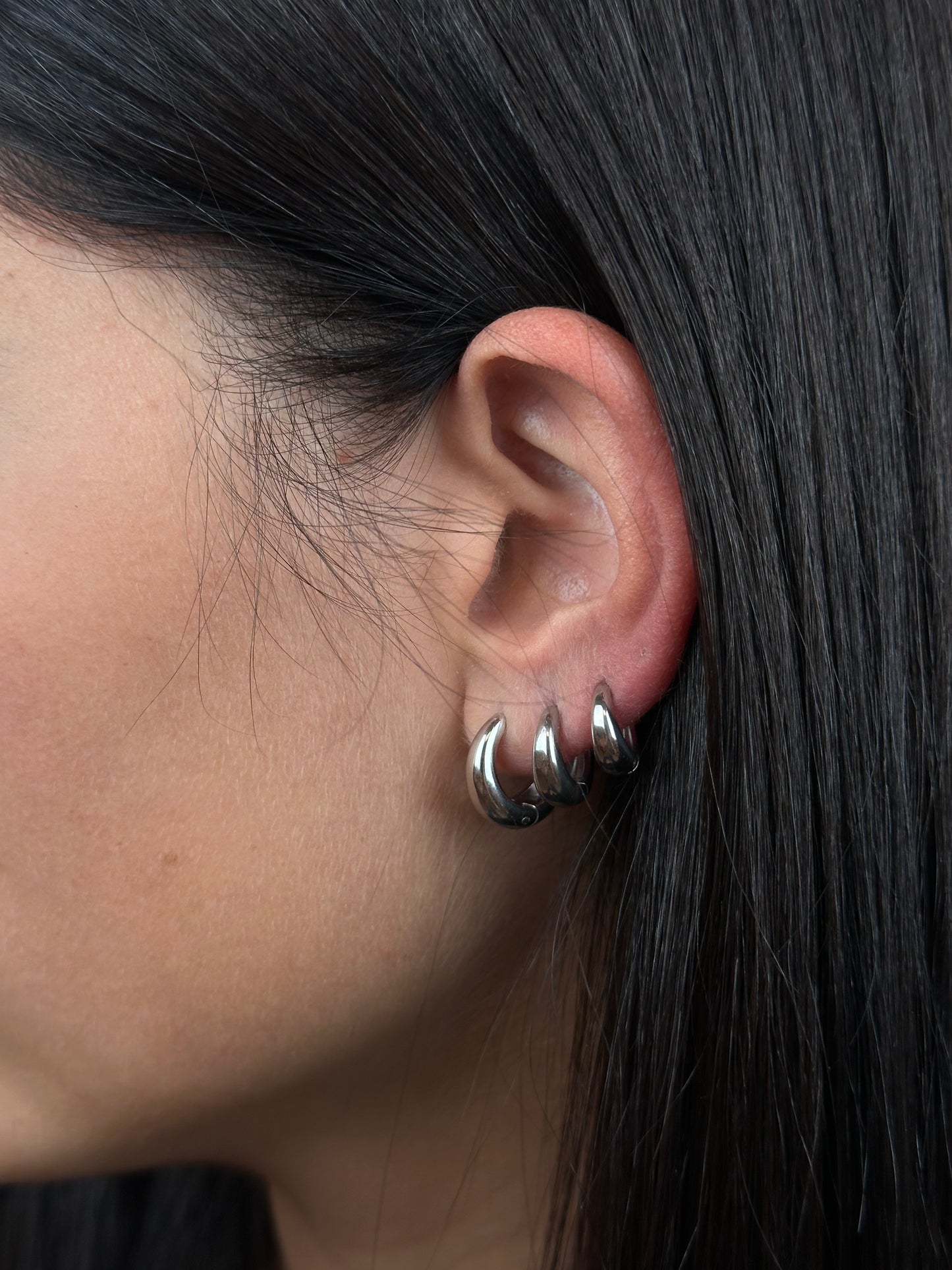 Orecchino Singolo Half Moon