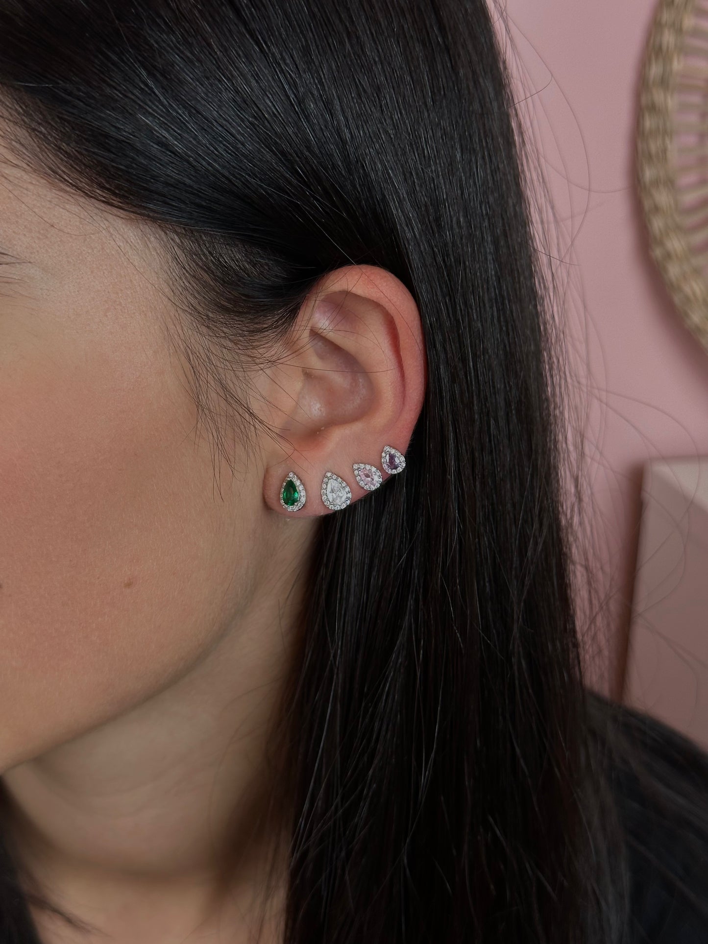 Orecchino Singolo Goccia Colors