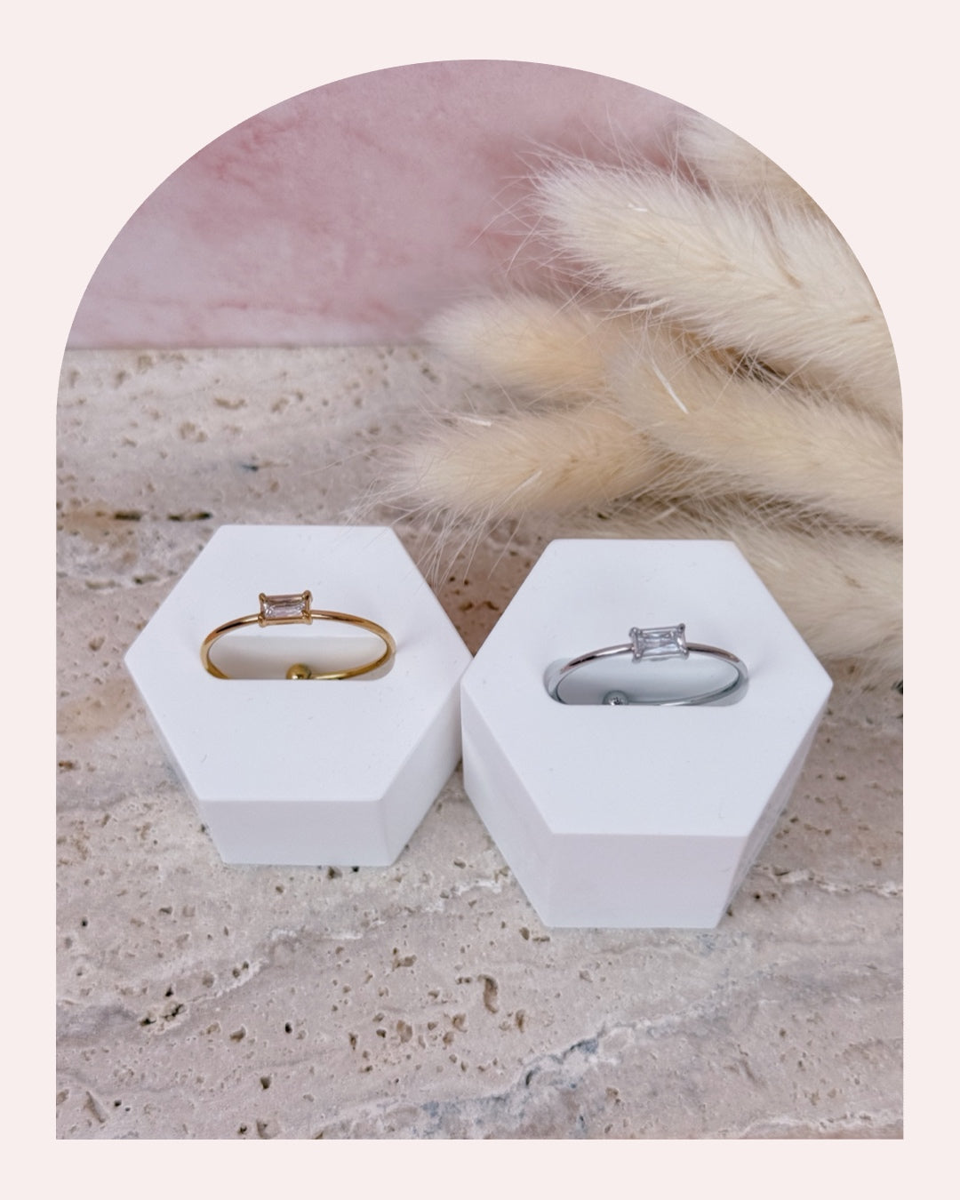 Anello Mignon Baguette