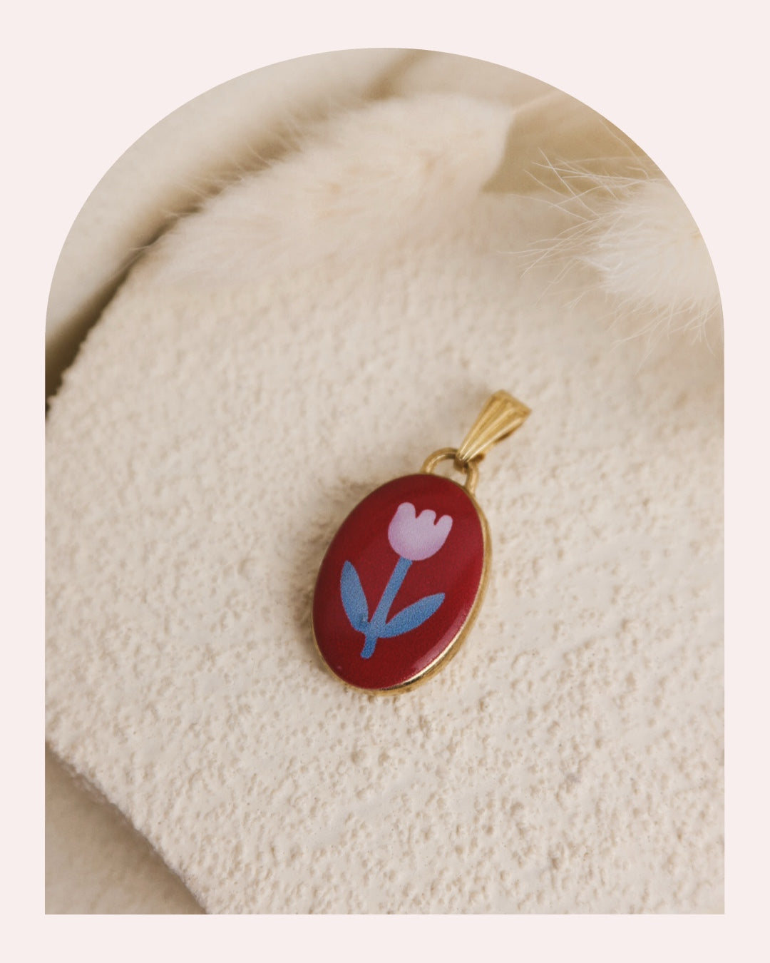 Charm Tulip Bordeaux