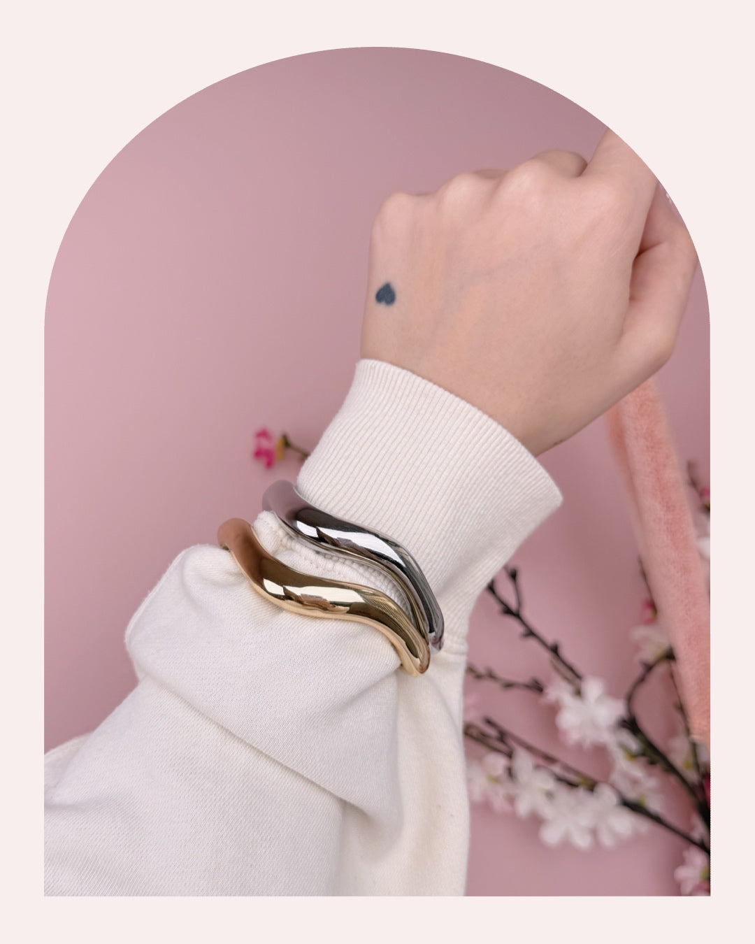 Bracciale Rigido Curve