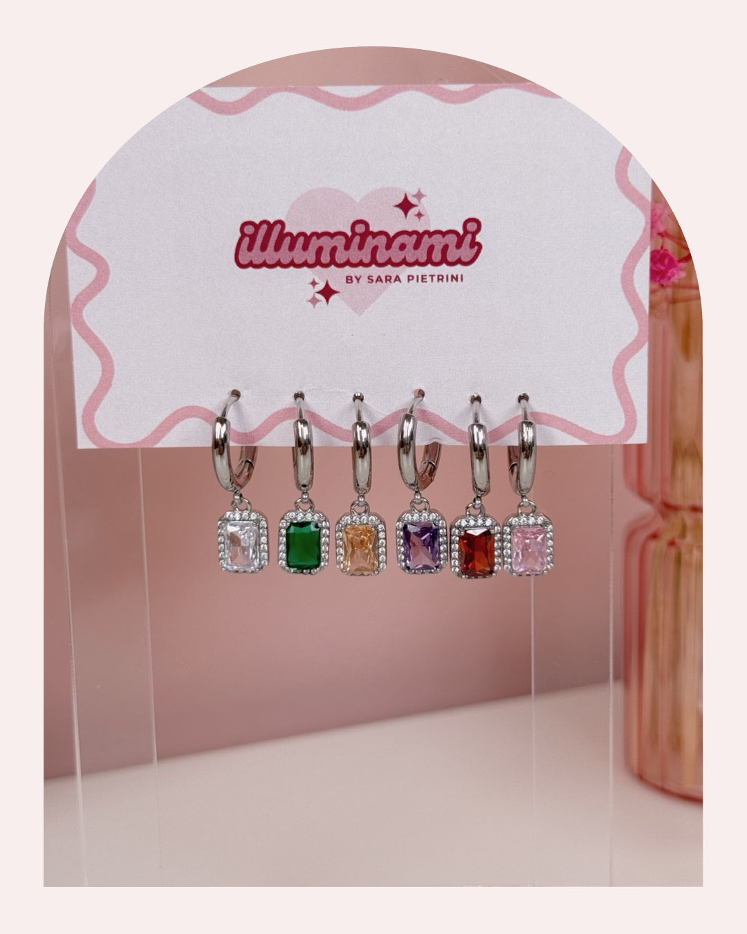 Orecchino Singolo Color Diamond