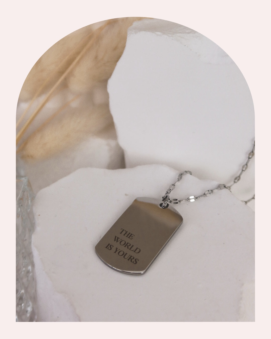 Collana Targhetta Personalizzabile