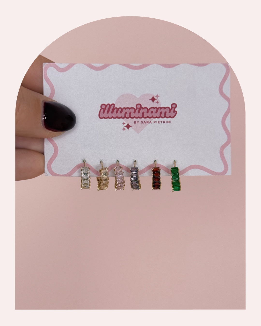 Hoop Singolo Half Baguette