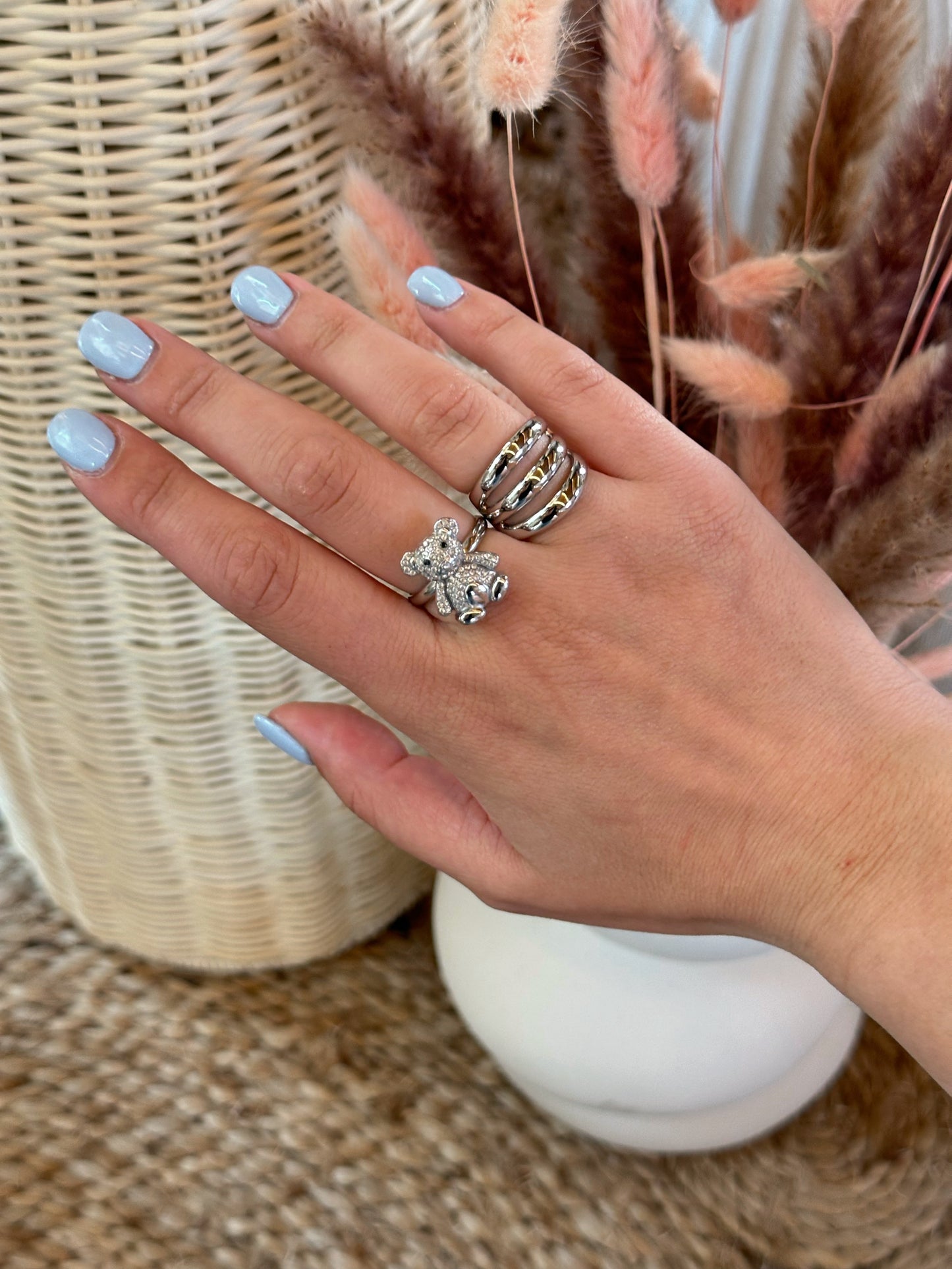 Anello Triple Line