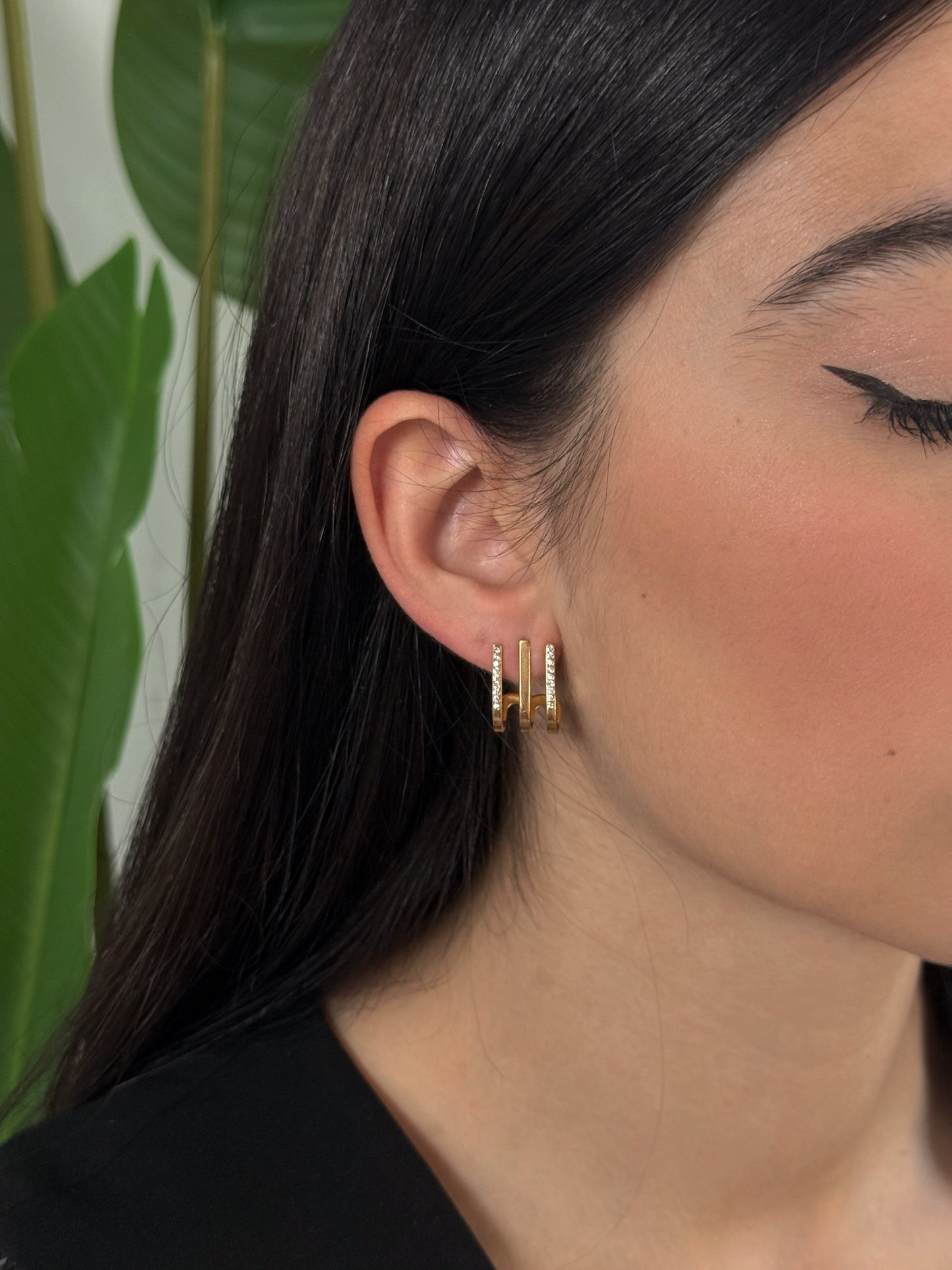 Orecchini Shine Line