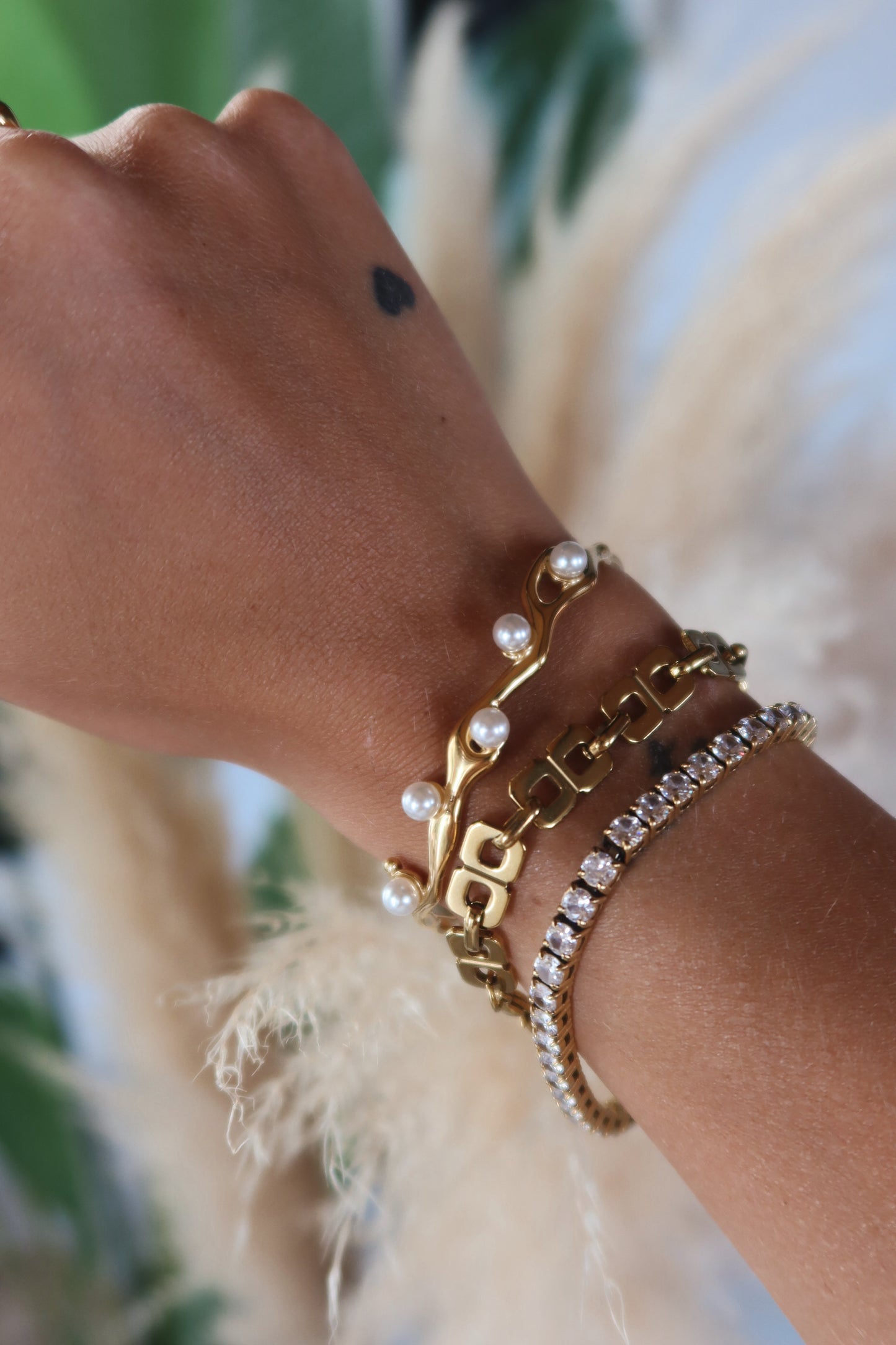 Bracciale Rigido Gypsophila