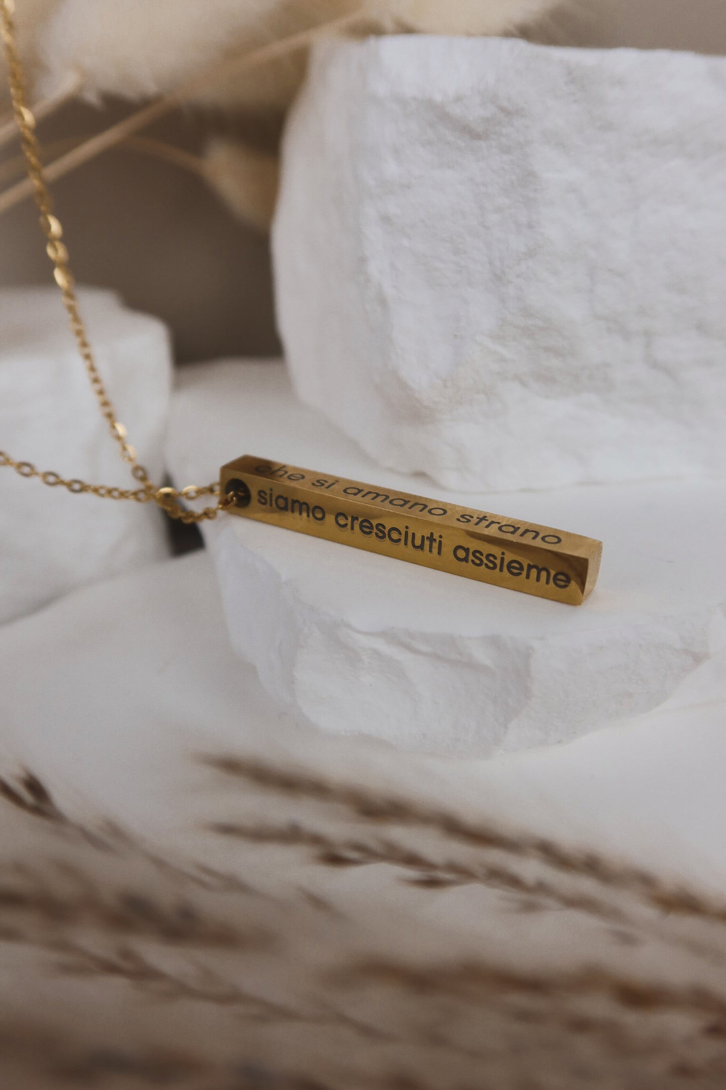 Collana Lingotto Personalizzabile