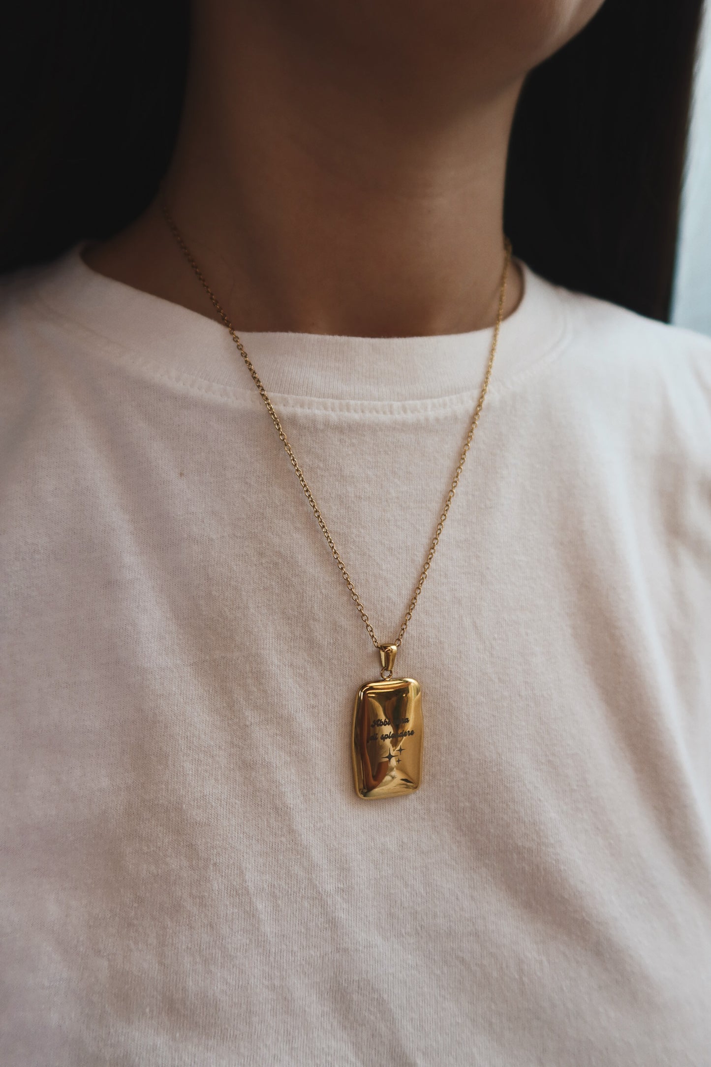 Collana Abbi Cura Di Splendere Personalizzabile