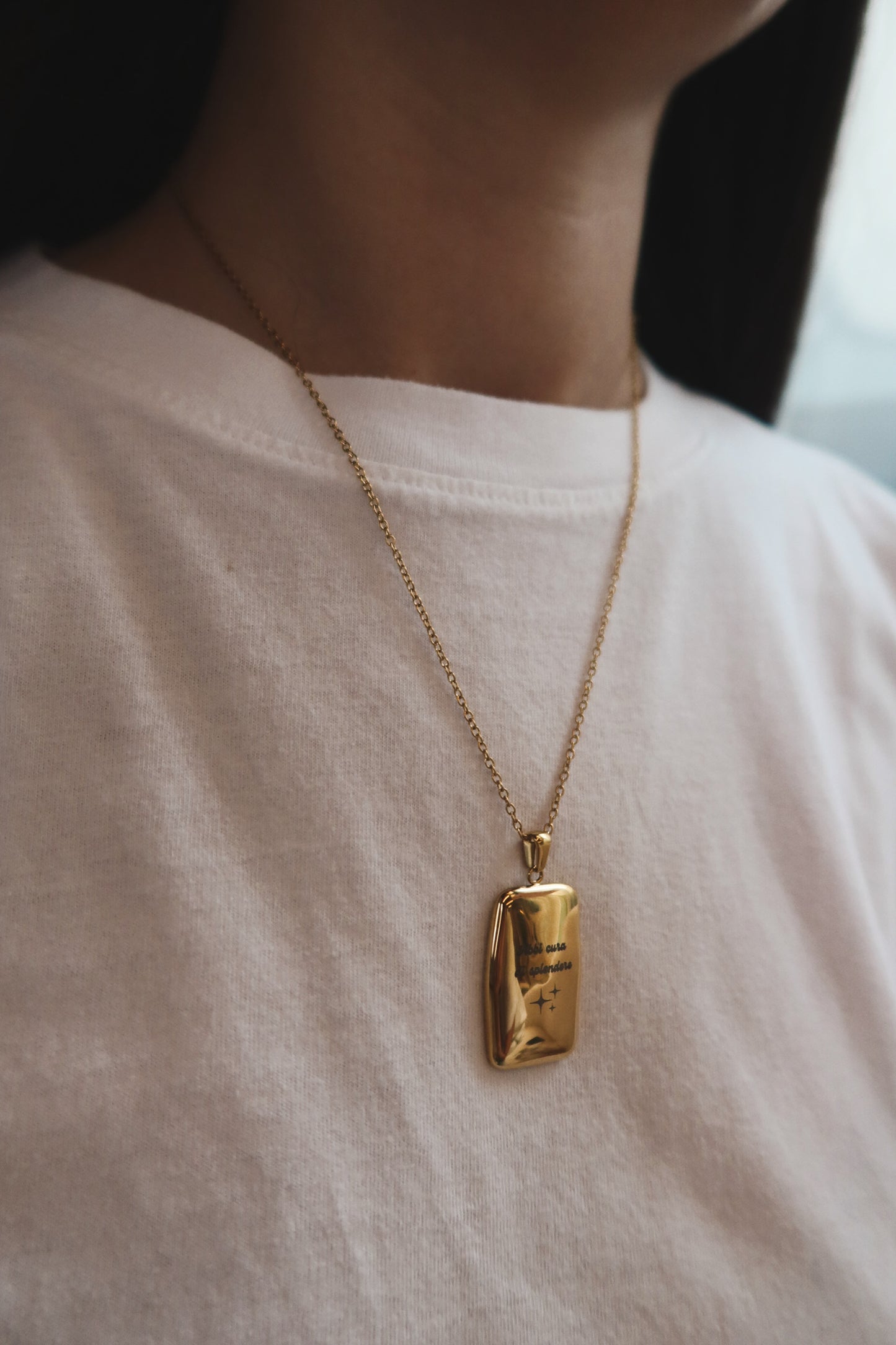 Collana Abbi Cura Di Splendere Personalizzabile