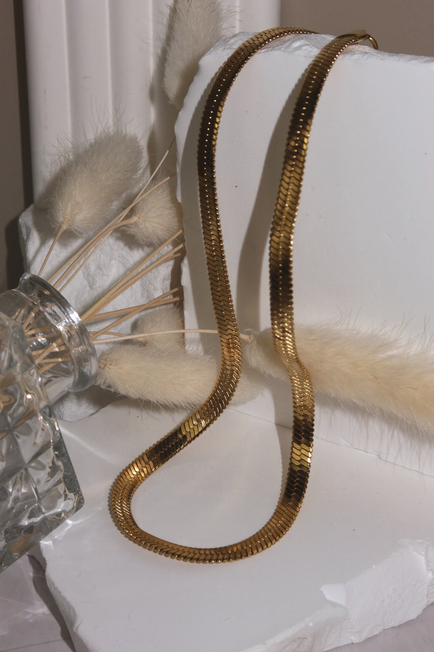 Collana Snake Piatta