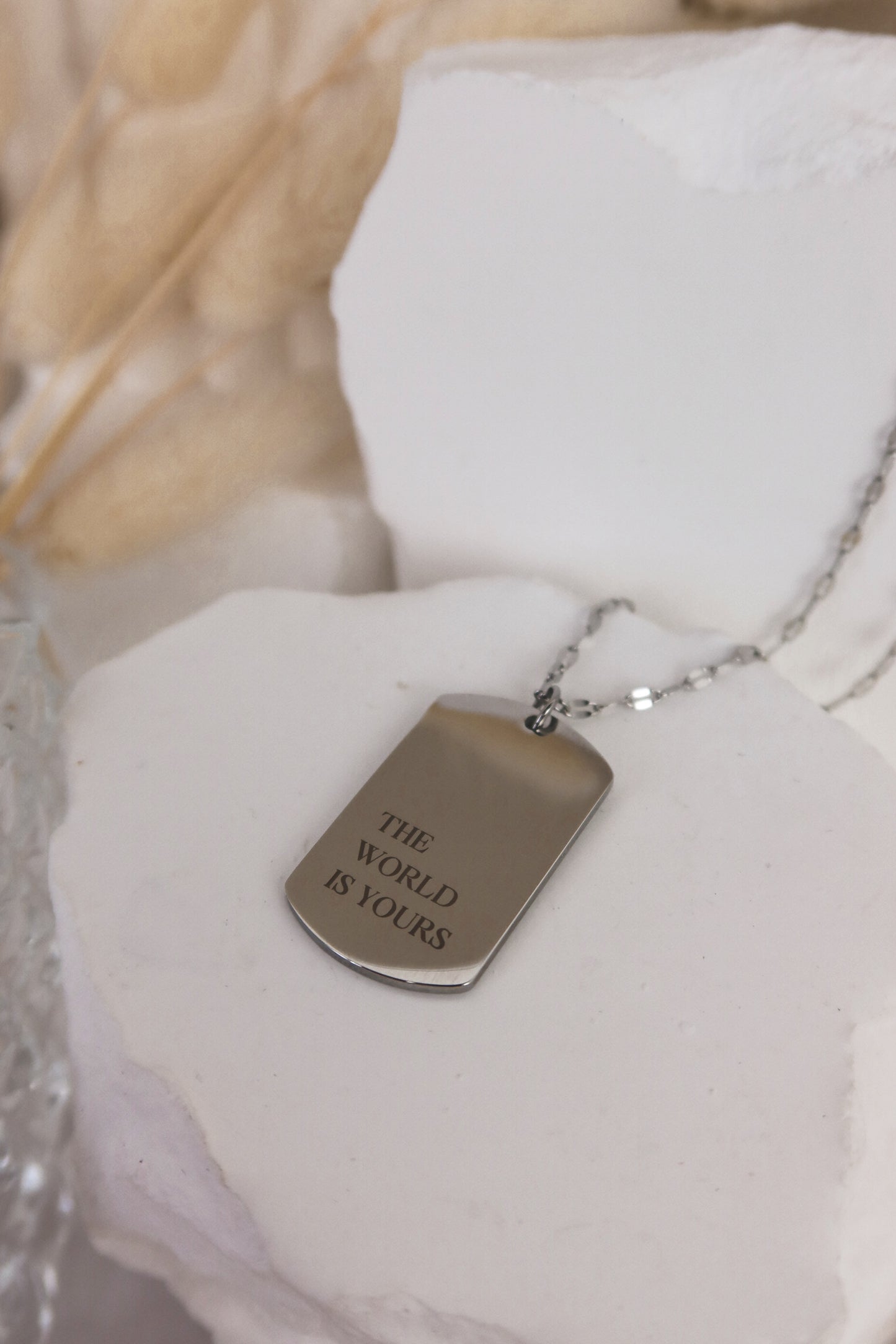 Collana Targhetta Personalizzabile