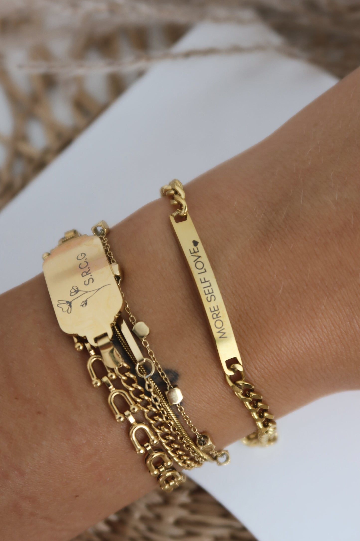 Bracciale Piastrina Personalizzabile