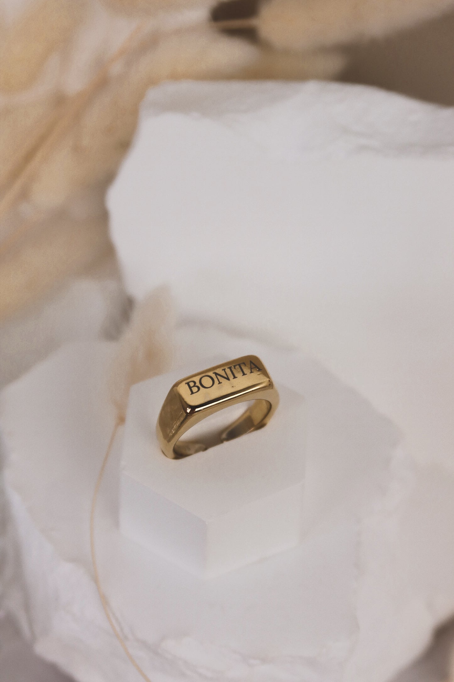 Anello Targhetta Personalizzabile