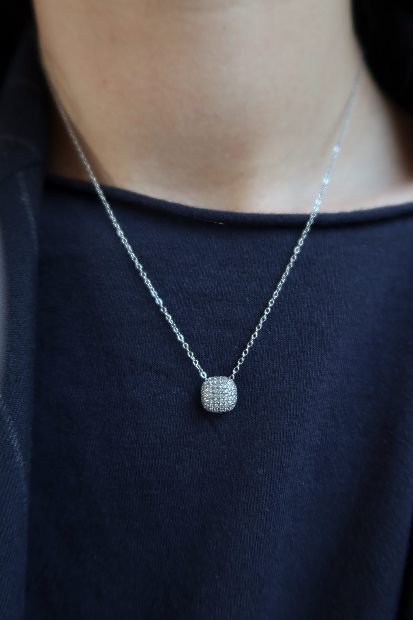 Collana Glassy Square