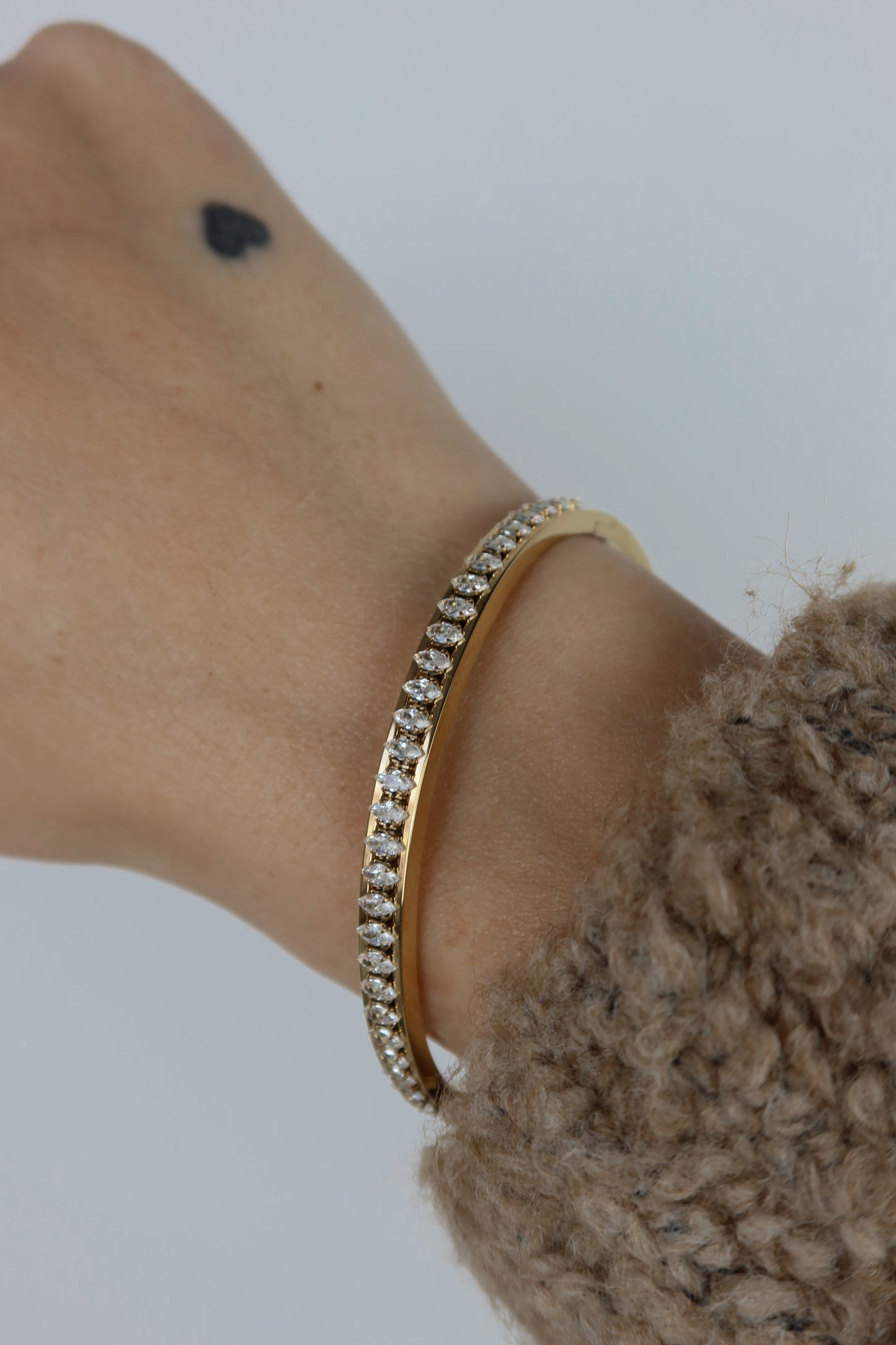 Bracciale Rigido Marquise