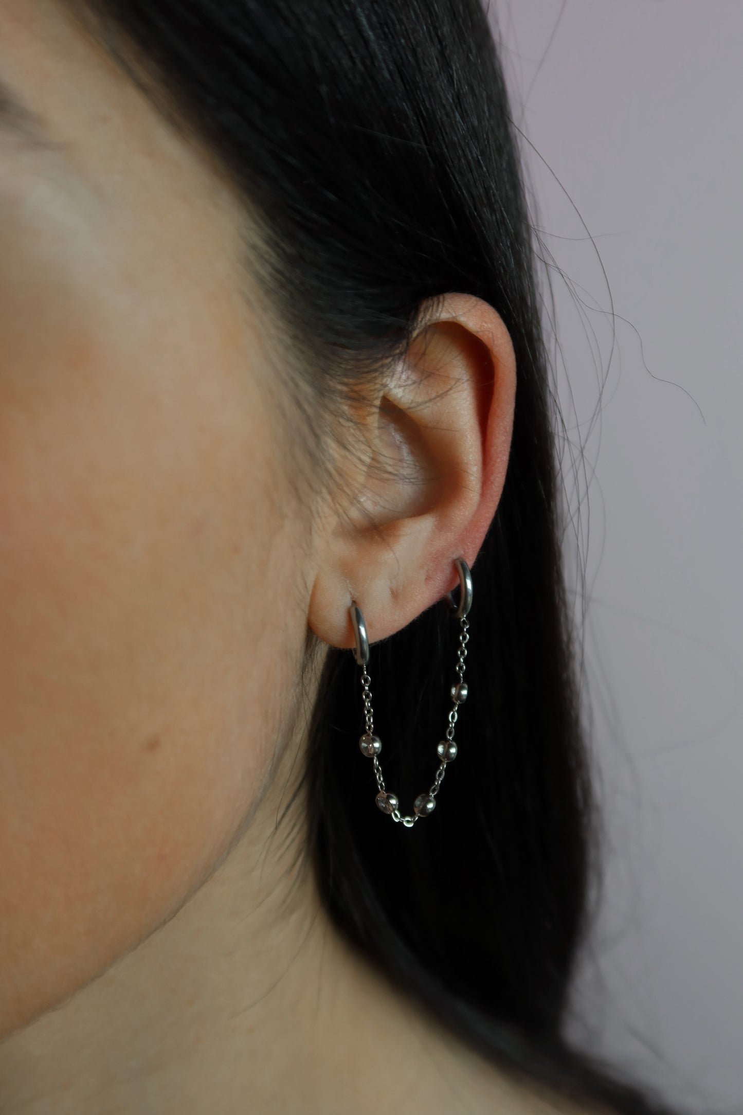 Orecchino Singolo Cascata