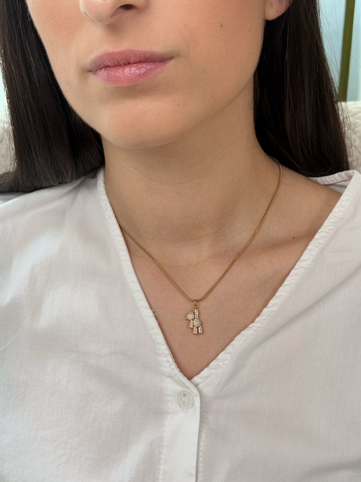 Collana Teddy Appeso