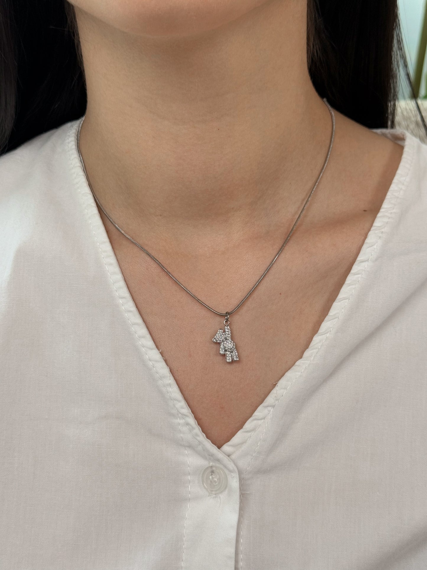 Collana Teddy Appeso