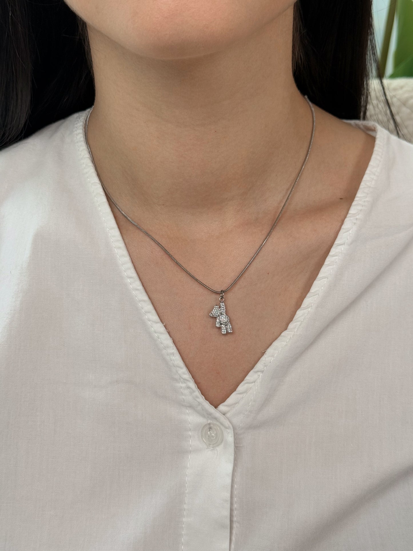 Collana Teddy Appeso