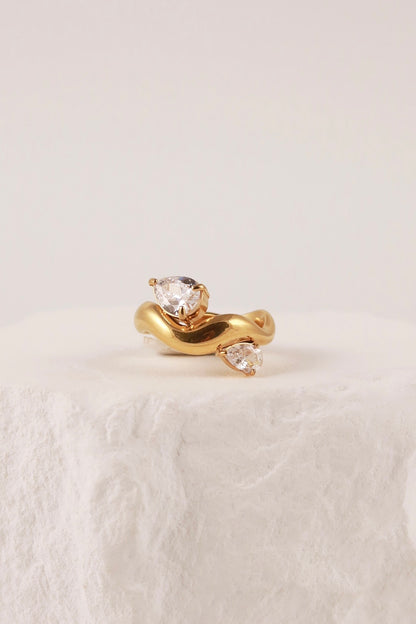 Anello Teardrop