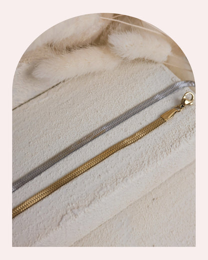 Bracciale Snake Piatto