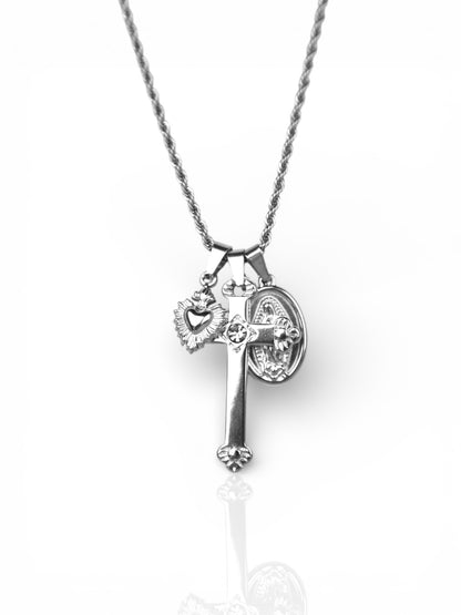 Collana Multicharm Faith