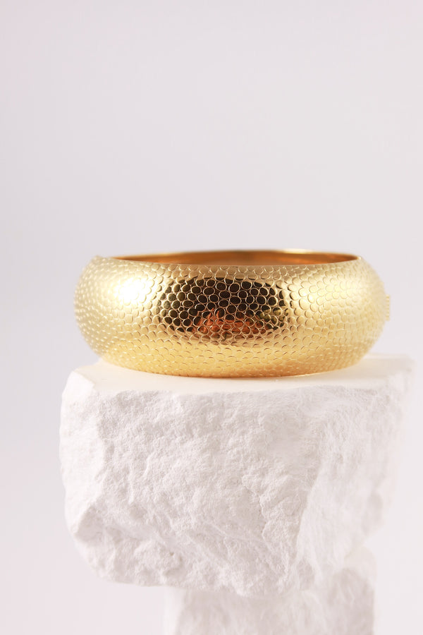 Bracciale Rigido Martellato