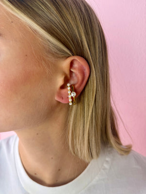 Earcuff Perla Rara
