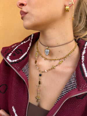 Collana Choker Color Loop