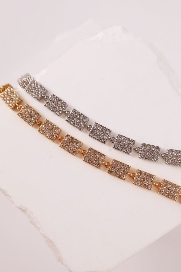 Bracciale Quadratini Sparkle