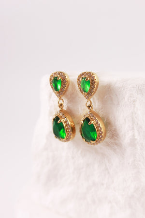 Orecchini Tear Green