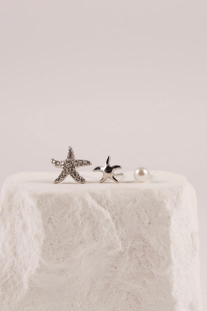Set 3 Orecchini Starfish
