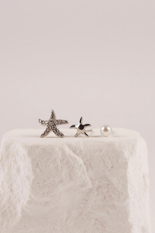 Set 3 Orecchini Starfish