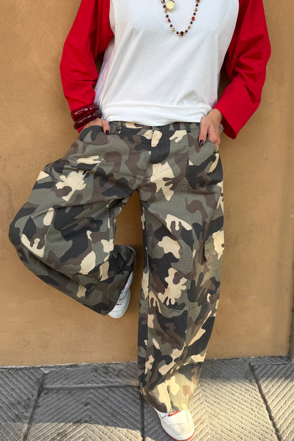 Pantaloni Camouflage