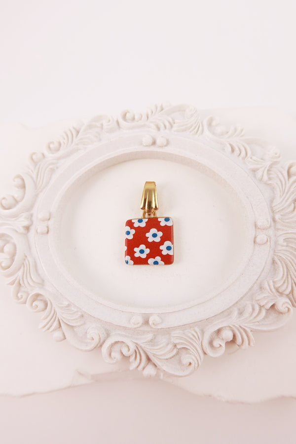Charm Medaglia di Fiori