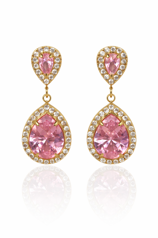 Orecchini Tear Pink