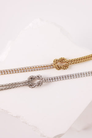 Bracciale Sparkling Knot