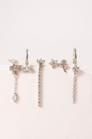 Set 6 Orecchini Bling