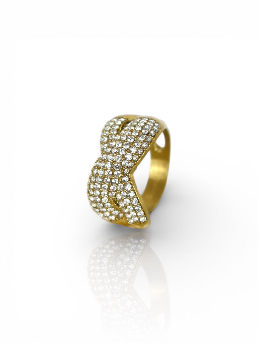 Anello Glitter Hug