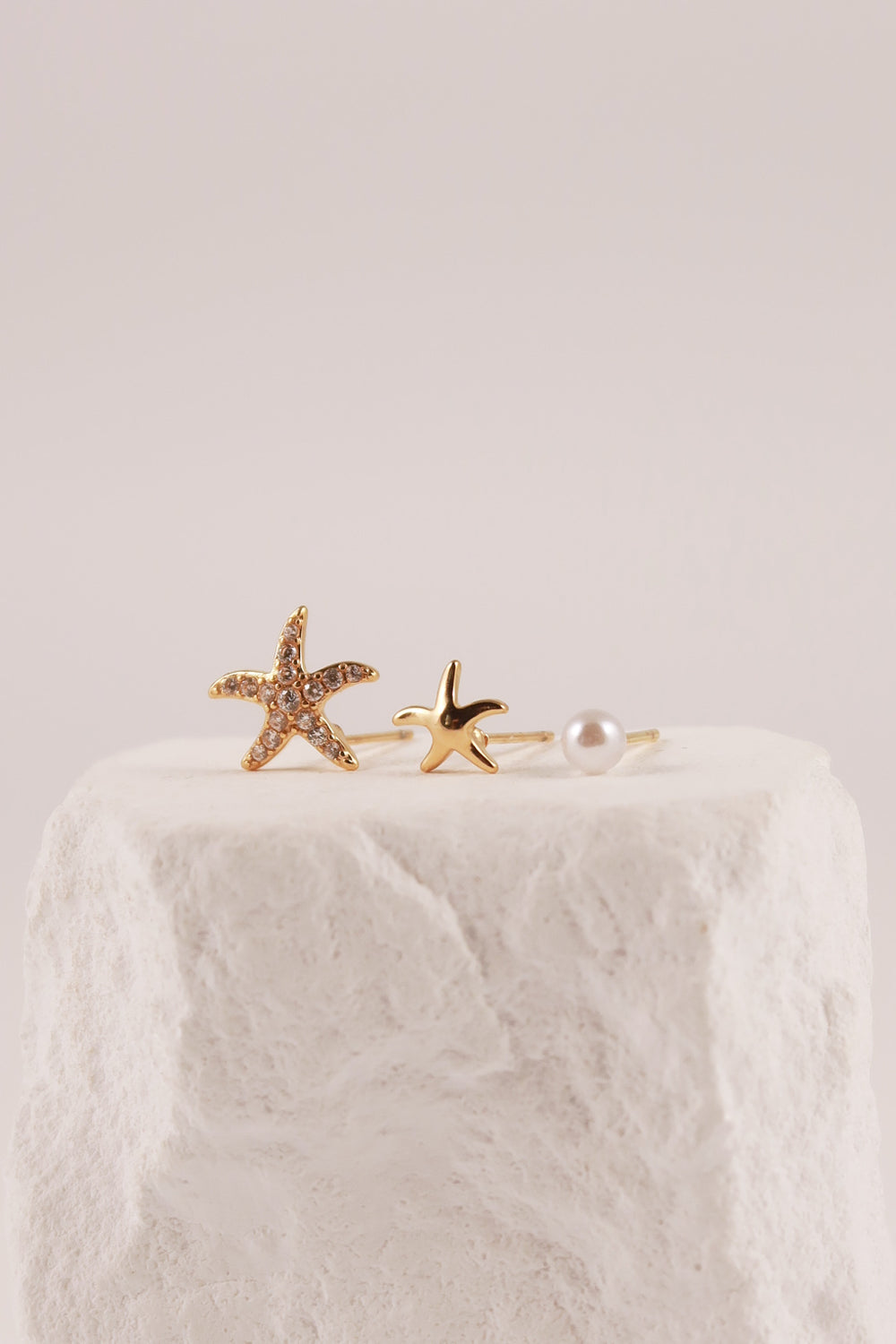 Set 3 Orecchini Starfish